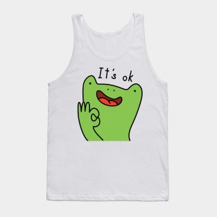 It's ok frog Tank Top